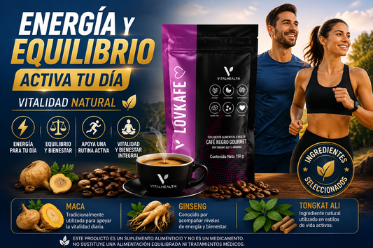 V-LOVEKAFE: energía, vitalidad y bienestar para disfrutar cada momento