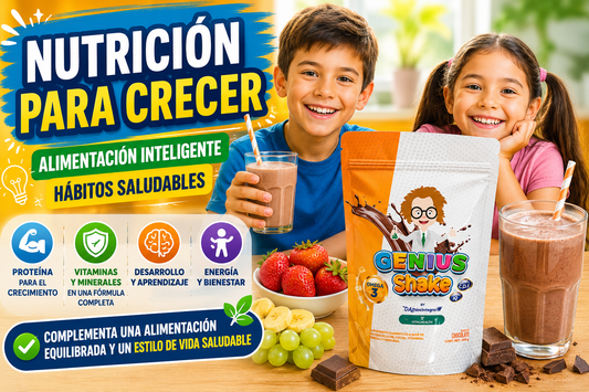 GENIUS SHAKE | Nutrición completa con proteína, vitaminas y superalimentos