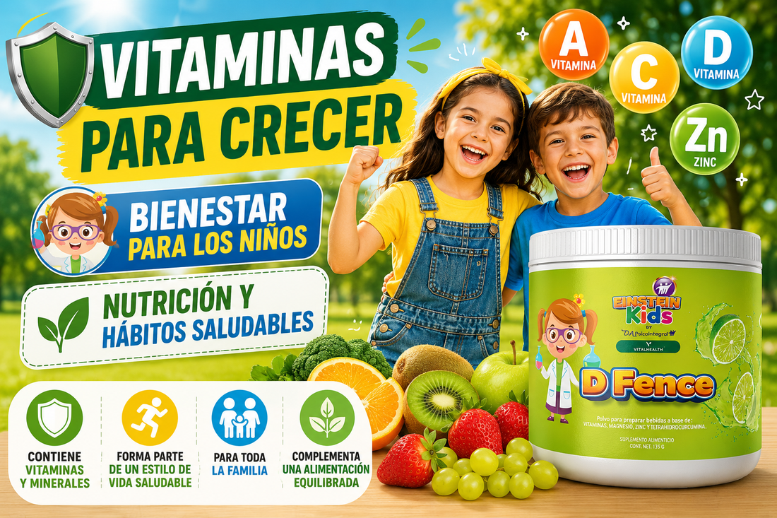 D-FENCE KIDS: apoyo para las defensas, la energía y el bienestar infantil
