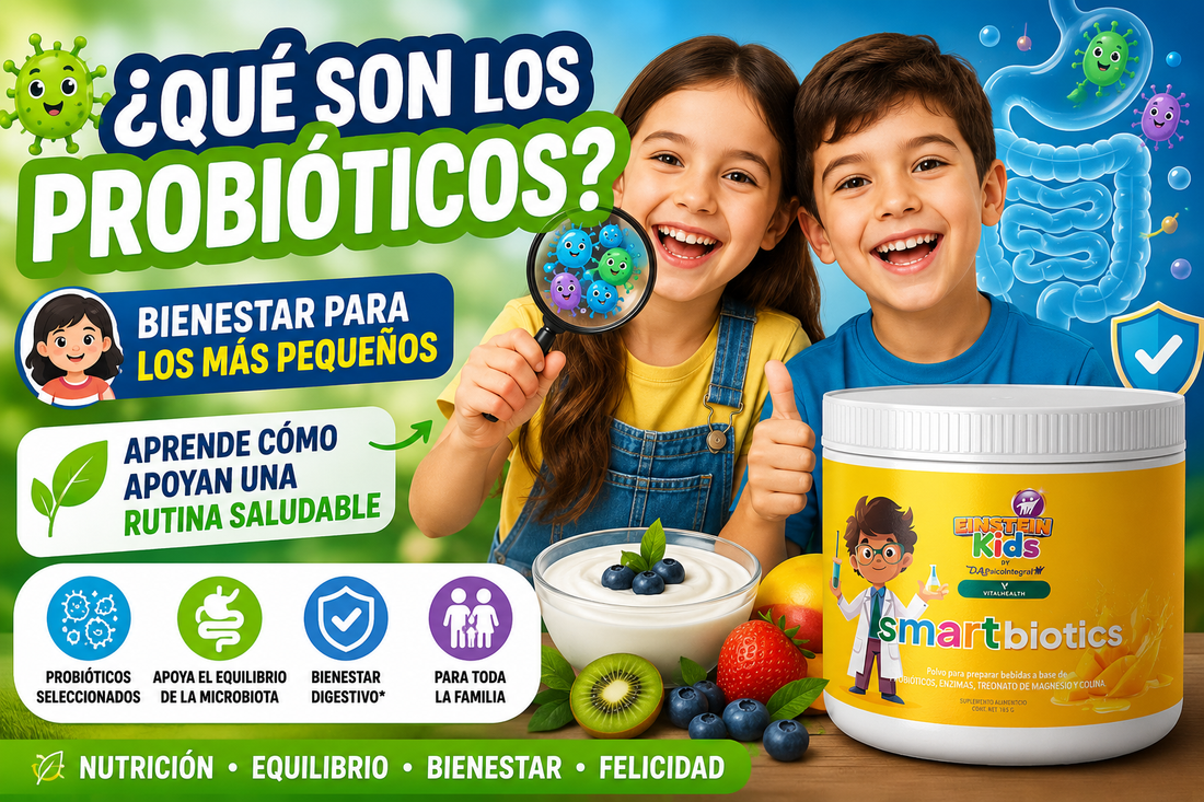 SMARTBIOTICS KIDS | Probióticos para salud intestinal y desarrollo infantil