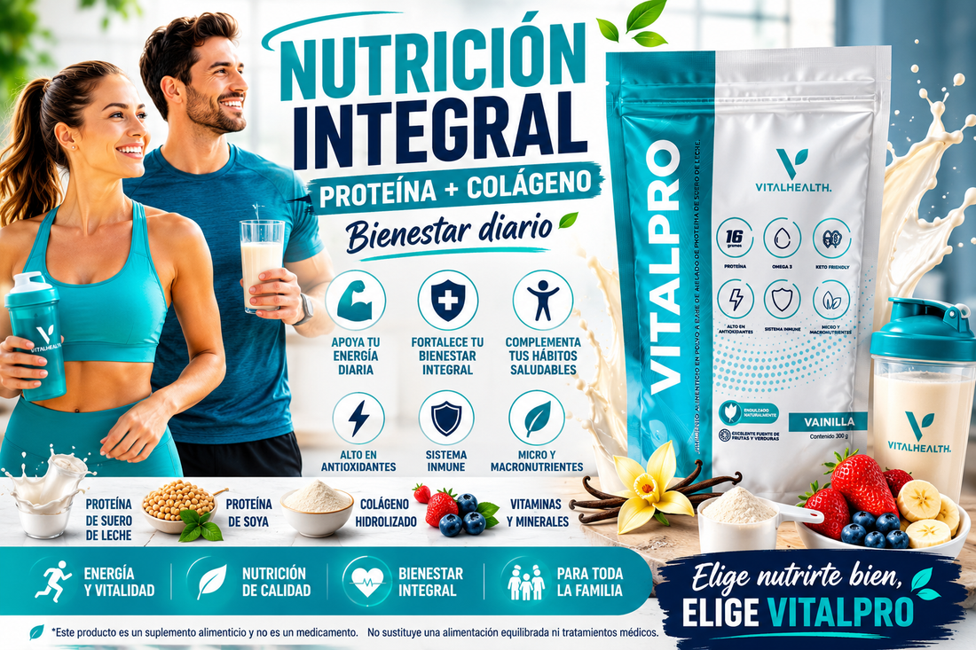 VITALPRO: proteína, nutrición y bienestar para un estilo de vida activo