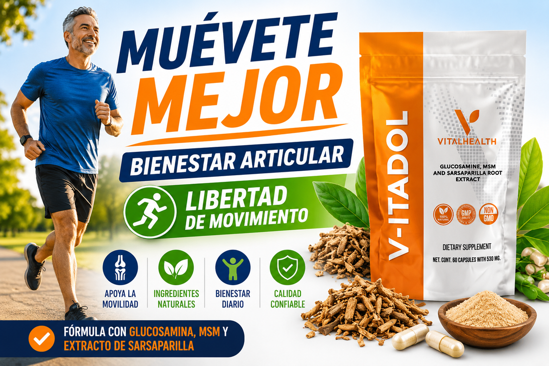 V-ITADOL: apoyo natural para movilidad, bienestar muscular y articular